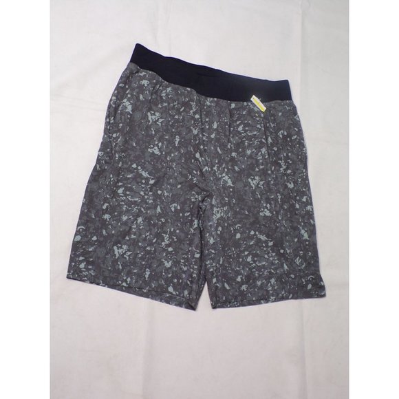 ZELLA Men's Core Stretch Woven Shorts Gray Print Medium NEW - Picture 6 of 10